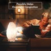 Himalayan Glow Crystal White Salt Lamp Night Light, 5-7 lbs/Each