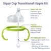 Anpei Step 1 Transitional Weighted Straw and Handles Self-Feeding Kit