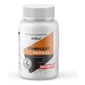 Supervits Suplemento En Cápsula Complejo Herbal De Bionica 100 Capsulas Sin Sabor                                                                     