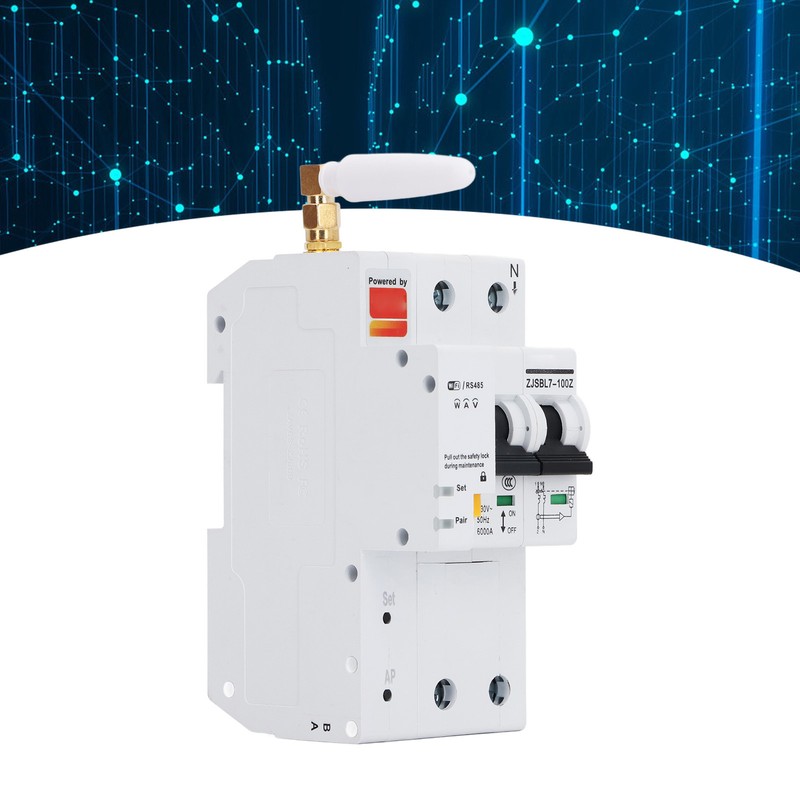 Smart WiFi Circuit Breaker Miniature Switch for Tuya APP Phone