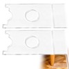 Aolamegs Clear Couch Stoppers to Prevent Sliding, 2-Pack 9" Universal