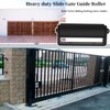 [Heavy Duty]JUGREAT 2 Pack Slide Gate Guide Roller，6" Hard Nylon
