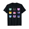 Meemeow Cats Plush Squishy Birthday Decorations T-Shirt