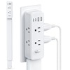 Outlet Extender Stick, 360° Rotating Wall Outlet Expander with 22-35"
