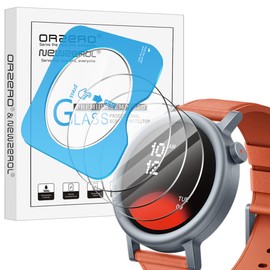 Orzero (3 Pack) Tempered Glass Watch Screen Protector Compatible for CMF Watch Pro 2, with Auto Alignment Tool 9 Hardness High Definition Anti-Scratch Bubble Free