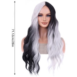 Unbranded Long Wavy Curly Full Hair Wigs Cosplay Costume Fancy Party Lady Anime Womens
