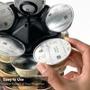 xympo Coffee Pod Carousel for Nespresso Vertuo Capsules, Holds 40