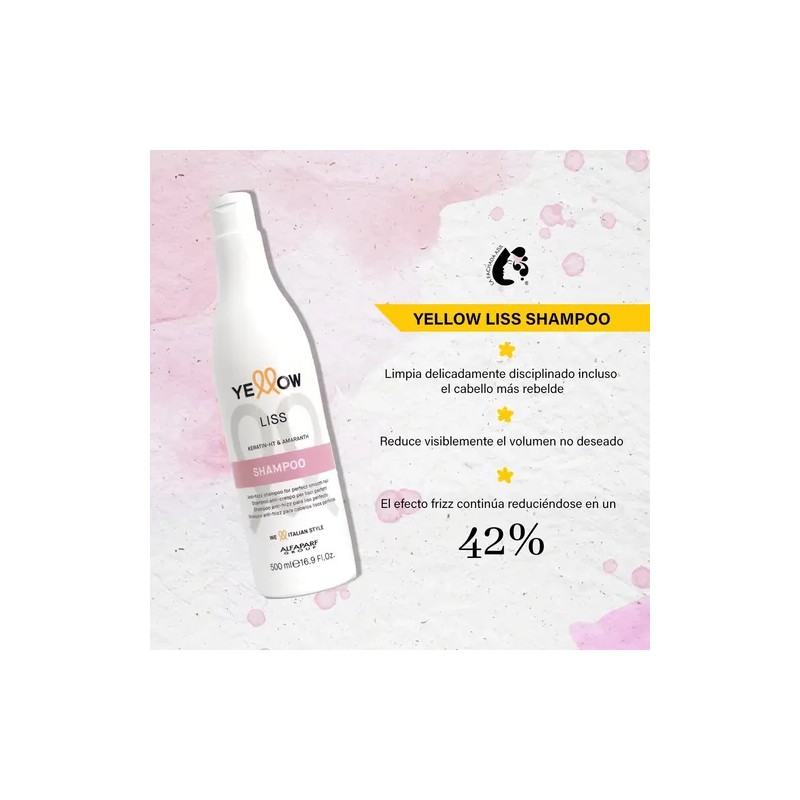 Yellow Liss 6 Shampoo + 6 Acondicionador 500 Ml