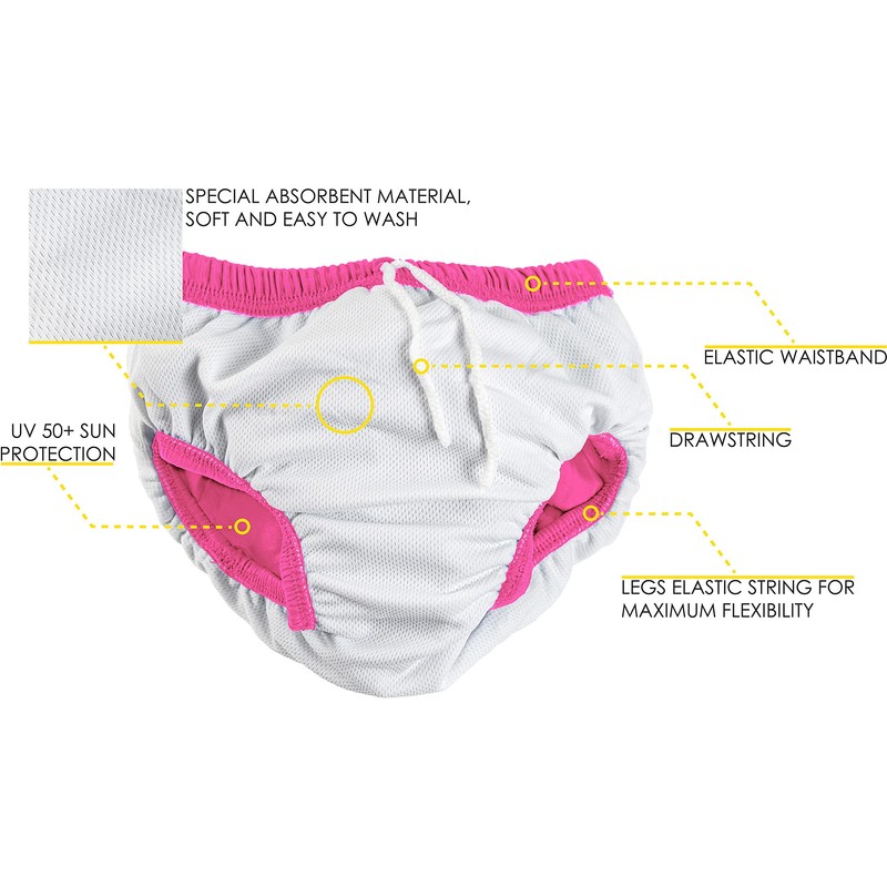 Cressi Babaloo Diaper, solid pink, S