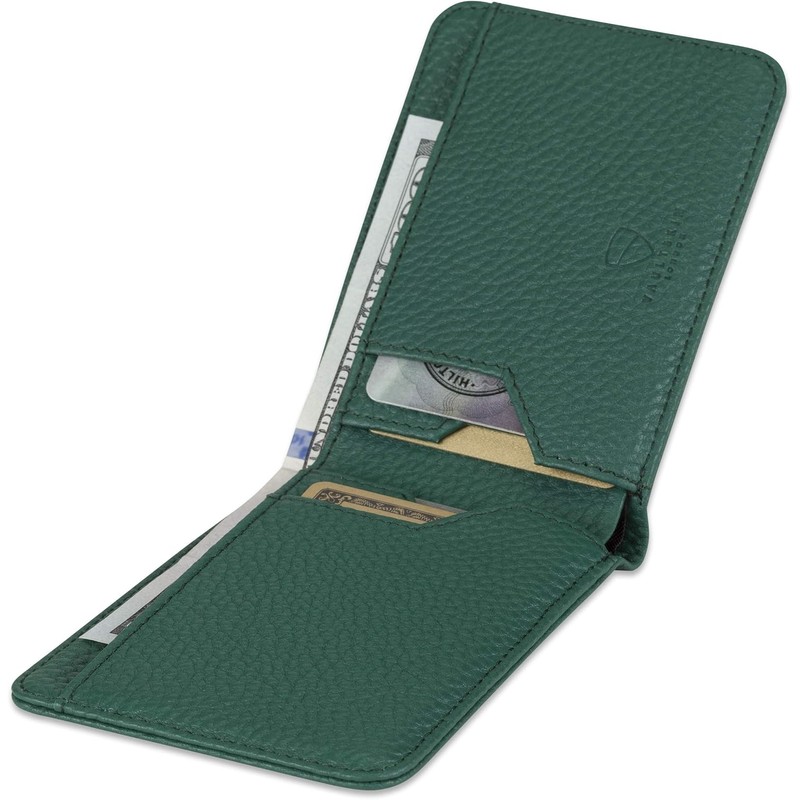 Vaultskin Cartera Bifold de Piel con Bloqueo RFID, Billetera Slim