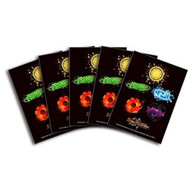 Duel Masters Standard Card Sleeve, 5 Large Civilization Version