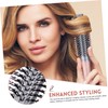 Ipetboom 2pcs Hair Brushes Round Hair Styling Combs Ergonomic Design