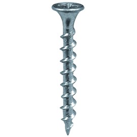 DAIDOHANT 10174116 Gypsum Board Screws (Nominal Diameter d) 1.5 x L 1.3 inches (3.9 x 32 mm) (Bugle Head) [Iron/Ruspart] (225 Pieces)