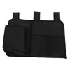 Bedside Storage Bag Nylon Bed Rail Hanging Organizer Pocket for