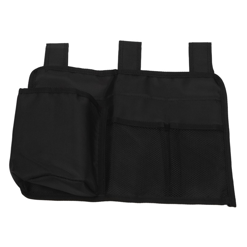 Bedside Storage Bag Nylon Bed Rail Hanging Organizer Pocket for