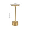 Cordless Table Lamp Rechargeable 2000mAh 3 Levels Brightness Portable USB