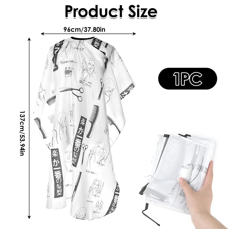 cxxtkcxxlc Professional Hairdressing Cape, Barber Cape, Hairdressing Salon Cape, Hair