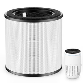 Air 2000 Replacement Filter for Bosch Air 2000 Air Purifier, 3-in-1 Efficient HEPA Filter with High Efficiency Activated Carbon and Pre Filter