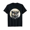 Owl Forest Night Wildlife Birds Nature T-Shirt