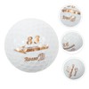 WHAMVOX 6pcs Durable Golf Practice Balls Reliable Training Supplies for