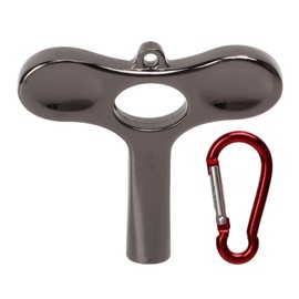 Drum Tuning Key Metal Portable Lightweight Professional Drum Head Tuning Wrench with Hook