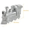 VORCOOL Steam Train Shaped Coin Bank Money Box Piggy Bank