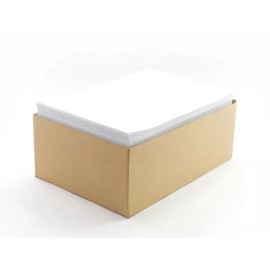 Unbranded White Premium Cover Paper Semi-Gloss Cardstock 80lb 11" x 17" 750 Sheets (3x250)