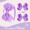 Girls’ Bow Headband & Hair Clips Set – Soft, Stylish