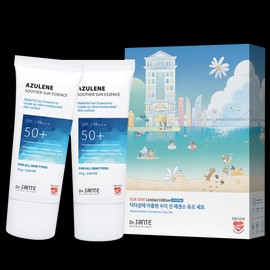 Sante 1+1 Sun Give Duo Set Sante Azulene Soother Sun Essence 75ml SPF50+ PA+++ / 1+1 선기브 듀오세트 상떼 아줄렌 수더 선에센스 75ml SPF50+ PA+++