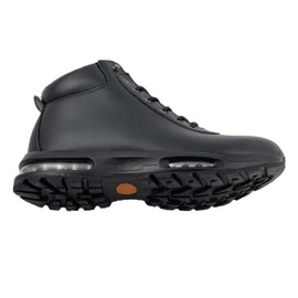 LABO Men's Hiking Boot Leather Air Heel 5812BLACK-9.5
