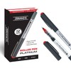 ZBRANDS // Red Ink Pens, Liquid Ink Roller Pen, Micro