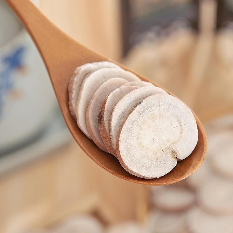 Premium White Peony Root Slices (Bai Shao) | Paeonia Lactiflora