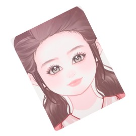 TEHAUX Reusable Face Painting Practice Board Washable Makeup Drawing Tool for Artists Simulation Facial Painting Template for Skill Improvement Adults