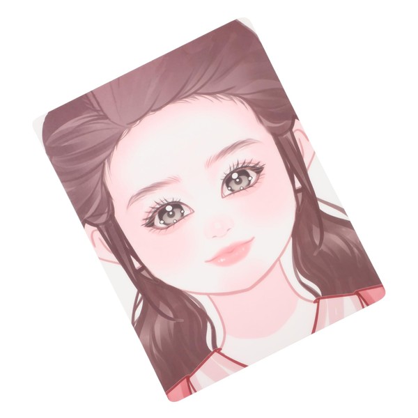 TEHAUX Reusable Face Painting Practice Board Washable Makeup Drawing Tool