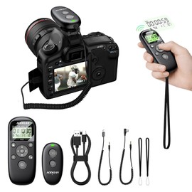 AODELAN USB-C Rechargeable Intervalometer Timer Remote Control for Sony