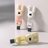 Set of 3 Cup Lids Cleaning Brush Multifunctional Rabbit Shape