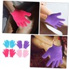 Outanaya 8pcs Exfoliating Gloves for Body Scrubbing and Comfortable Bath