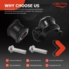 LOBIUTIYA 52110141AB 928-563 Front Stabilizer Sway Bar Brackets with Bushings