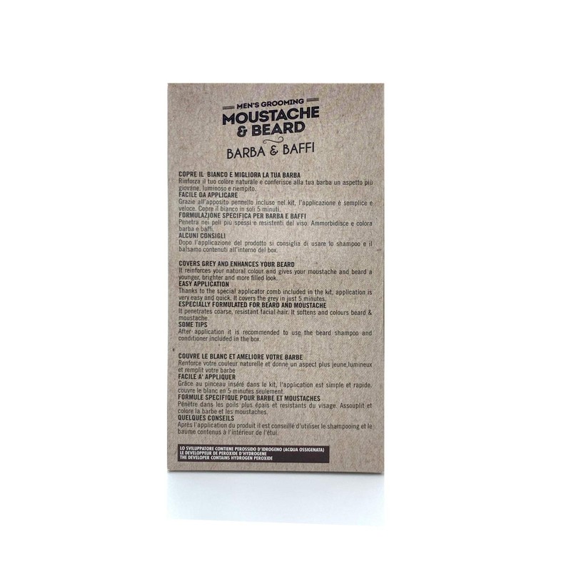 Renee Blanche Beard and Moustache Liquid Colouration Alcohol Free Dark