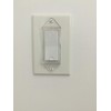 Clear Rocker Switch Plate Cover Guard 4 Pack - Keeps