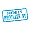 CafePress Made in Brooklyn Rectangle Bumper Sticker Car Decal