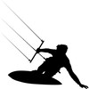 CafePress Kitesurfing Sticker (Bumper 50 pk)