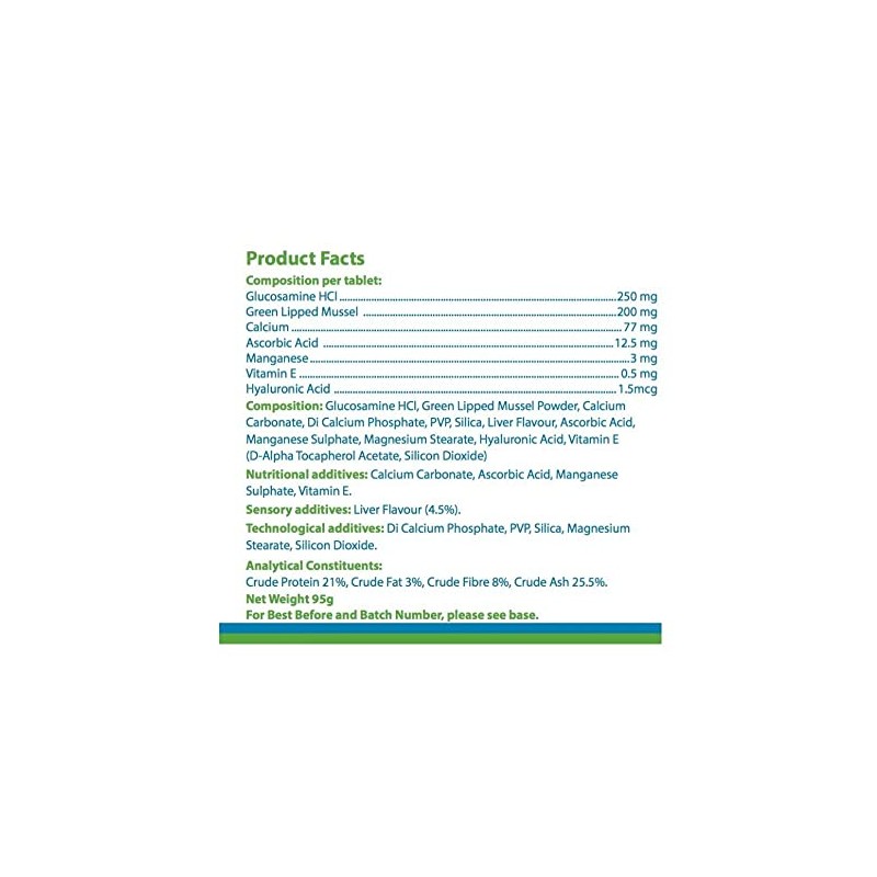 GLM Joint Care PRO for Dogs - 120 Chewable Tablets