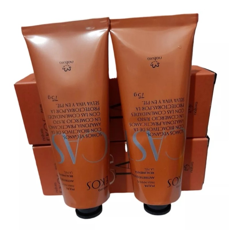 Natura Pack Ekos Castaña 2 Cremas Hidratante Para Manos 75gr