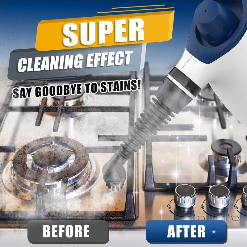 Powerful High-Pressure Steam Cleaner for Home, One-Touch Handheld Steam Cleaner