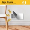 2Pack Magnetic Vent Covers,8x15.5inch Magnetic air Vent Covers for Floor