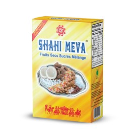 Shahi Meva, Natural Mouth Freshener, Almonds, Dry Dates, Fennel Seeds & Cardamom Seeds Mix, 24 PCS in 1 Box (Pack of 2)