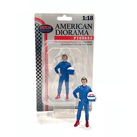 American Diorama - Collectable Miniature Car - Blue - 76354