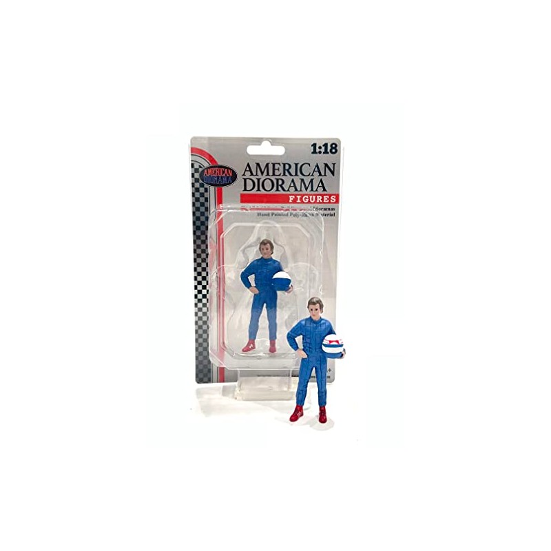 American Diorama - Collectable Miniature Car - Blue - 76354