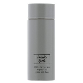 Bestco ND-8332 Slim Bottle, 4.3 fl oz (110 ml), Sheer Gray, Small Doze, Silk